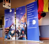 display stand banner